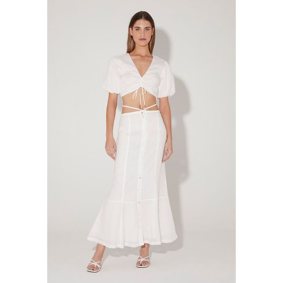 Anthropologie Hansel & Gretel Hillen Flared Midi Skirt